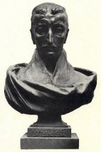 Karel starší ze Žerotína - busta (autor V. Makovský). Brno v architektuře a výtvarném umění.