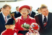 Návštěva britské královny Alžběty II.