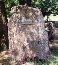 Pomník Václava Babinského umístěný na hřbitůvku v Praze - Řepích. Foto ze soukromého archivu jednoho z návštěvníků našich internetových stránek.