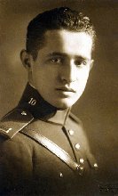 Vladimír Šoffr - poručík čs. armády (1925-1929).