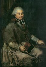 Jan Křtitel Lachenbauer (autor portrétu: Ferdinand Licht, kolem r. 1801). Foto in: Biskupství brněnské, Brno 2000, s. 47.