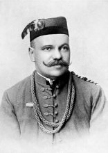 Ladislav Pluhař. Foto: Český svět moravským sokolíkům ke slavnostním dnům červnovým v Brně., r. 1914.
