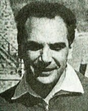 Mirko Paráček (1920-1991) - sportovec - atlet, fotbalový trenér, básník a beletrista. Foto In: Jan Jirka, Jan Popper a kolektiv, Malá encyklopedie atletiky, Praha 1990, s. 419.
