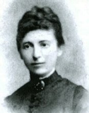 Karla Absolonová (Bufková). Foto in: Alena Kalinová-Lenka Nováková, Dcerám českým...: brněnský vzdělávací spolek Vesna v letech 1870-1920, Brno 2007, s. 19.
