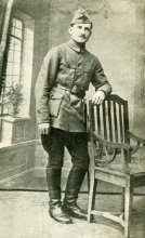 Antonín Směták. Foto z: Cyril Kunštátský , Památce bratra Antonína Smětáka, Hrdinové a oběti odboje sv. 24, Brno 1935.