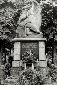 Pomník obětem liptáňské tragédie. Foto: archiv historického oddělení MZM.