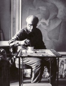 Fotoportrét Josefa Vohrabala, asi 80. léta 20. století. MuMB sbírky.