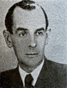 Bohumil Hromádka. Foto: „Padlým bojovníkům“ Brno 1947 (nestránkováno).