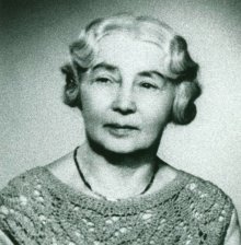 Věra Bednářová-Věrná. Fotografie z rodinného alba paní Aleny Vaňáčkové.