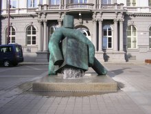 sochařská realizace: socha Spravedlnosti