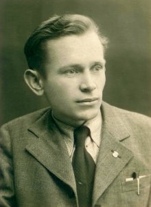 Václav Procházka. Fotografii poskytl pan Jan Procházka, děkujeme.