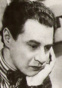 Ladislav Pešek. Foto z filmu Škola základ života (1938). Zdroj: Z. Hedbávný- L. Pešek, Ladislav Pešek (Skutečnost a sen), Praha 1997.