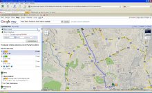 Veřejná doprava v Brně na mapách Google