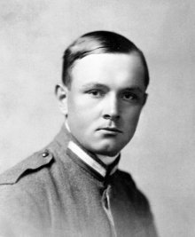 Julius Vlček v uniformě čsl. dobrovolce v Itálii. Fotografii poskytl pan Lubomír Vlček (vnuk), děkujeme.