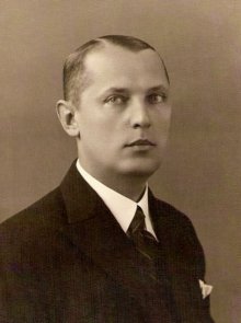 Konstantin Hladký. Fotografii z rodinného archívu poskytla paní Helena Nováková, děkujeme.