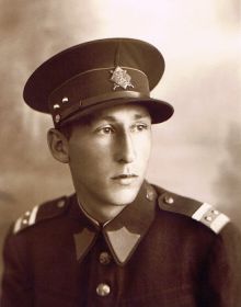 Dionysius Zátopek. Fotografii poskytla paní Weissová, děkujeme.