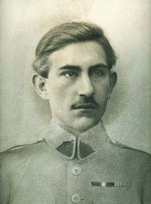 Karel Blaha. Fotografii poskytl pan Karel Blaha, vnuk. Děkujeme.