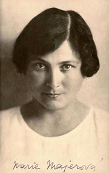 Marie Tusarová. Zdroj: www.knihovnaslany.cz.