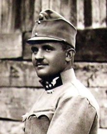 Leopold Lojka na fotografii z 3. 9. 1914. Fotografii poskytl pan Jiří Skoupý, děkujeme.