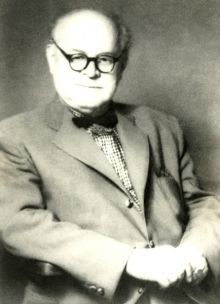 Adolf Liebscher. Uloženo v Archivu VUT v Brně ve Sbírce fotografií.