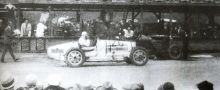 První ročník automobilových závodů Masarykův okruh