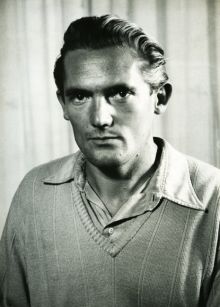 Jaroslav Fiala na fotografii asi z roku 1950. Zdroj: MuMB, i.č. 14 780, př. č. 216/87.