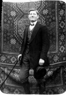 Josef Vlček. Fotografii pro naši encyklopedii poskytl pan Vítězslav Vlček, děkujeme.