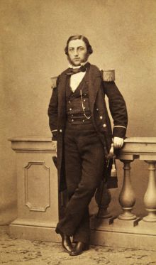 Erwin Antonín Anna Dubský v uniformě korvetního kapitána Rakousko-uherské flotily. Fotografii pro naši encyklopedii poskytl jeden z našich čtenářů, děkujeme.