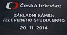 základní kámen: nové televizní studio v Brně