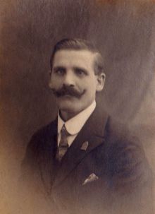 František Zoubek. Na fotografii z roku 1928. Snímek pro naši encyklopedii poskytla paní Alena Hanáková, děkujeme.