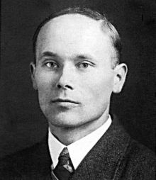 August Gölzer v roce 1936. Snímek pro naši encyklopedii poskytl pan Jiří Skoupý, děkujeme.