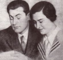 Manželé František a Anna Ryšovi na snímku z doby před okupací. Fotografii pro naši encyklopedii poskytla paní Jana Nejedlá, děkujeme.