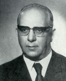 František Vavřín. Zdroj: Franěk Otakar a kol.: Dějiny Vysokého učení technického v Brně 1945-1975. Brno: Blok, 1975, str. 192.