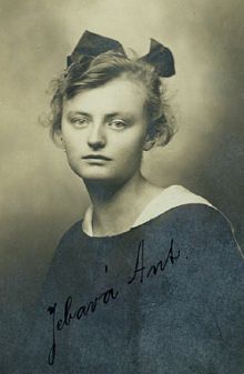 Antonie Josefa Adámková. Foto: Archiv VUT v Brně.