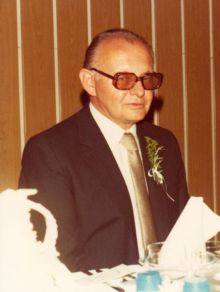 Prokop Novák na fotografii z roku 1981. Fotografii pro naši encyklopedii poskytla paní Ludmila Růženecká, děkujeme.