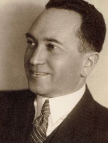 Hanuš (Hans) Polach. Fotografii pro naši encyklopedii poskytla dcera, paní Edith Krausová, děkujeme.