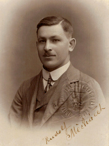 Rudolf Měcháček. Fotografii pro naši encyklopedii poskytl jeden z našich čtenářů, děkujeme.