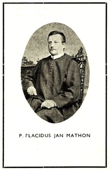 P. Placidus Johanes Mathon. Fotografii poskytlo Benediktinské opatství Rajhrad, děkujeme.